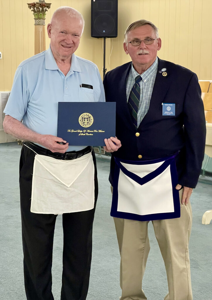 James Lawton receives 60-Year Award